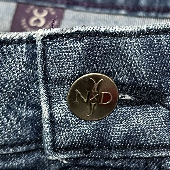 NYDJ Not Your Daughter's Jeans Marilyn Straight Women's 6 Lift Tuck Blue Denim - Picture 15 of 17